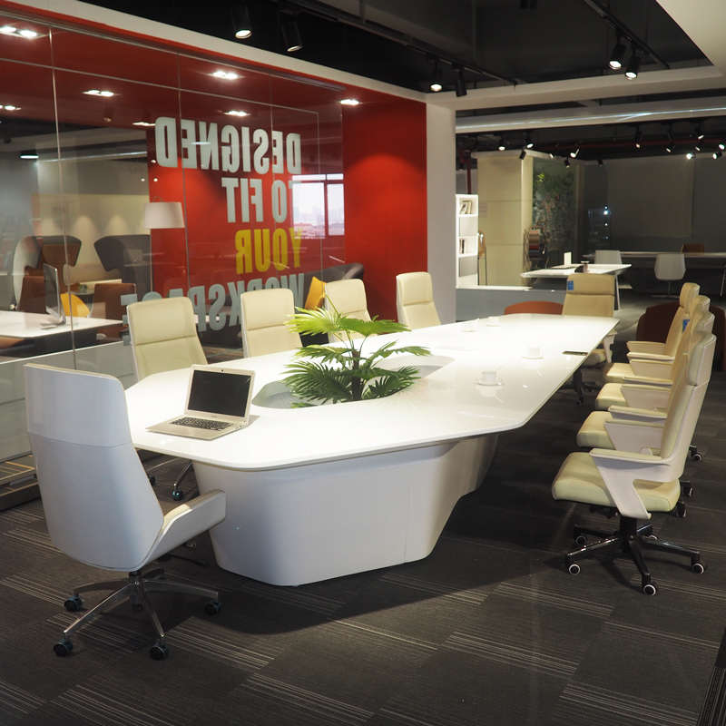 Modern White High Tech Smart O - Office Tech Furniture ulasan dan harga