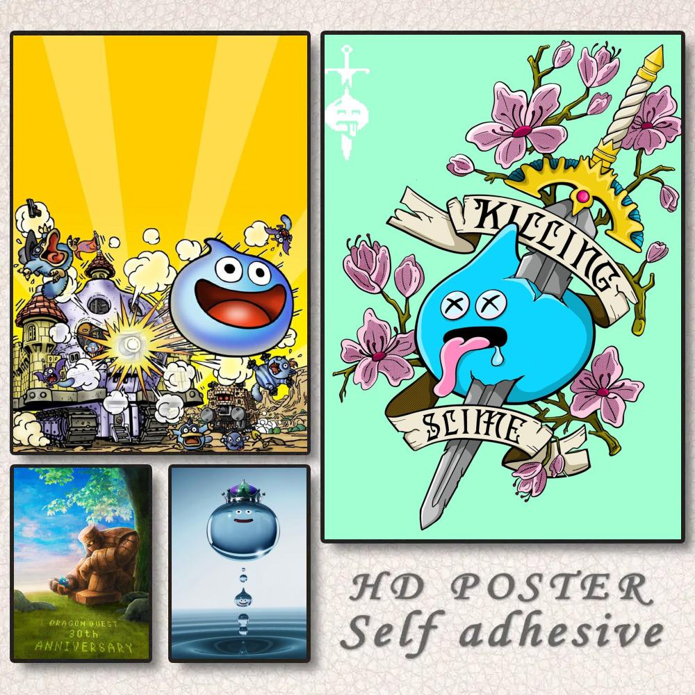 D-Dragon Quest Slime Poster Pe - Office Quest ulasan dan harga