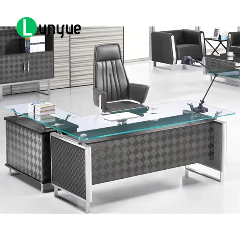 Modern Glass Executive Office  - Office Tech Furniture ulasan dan harga