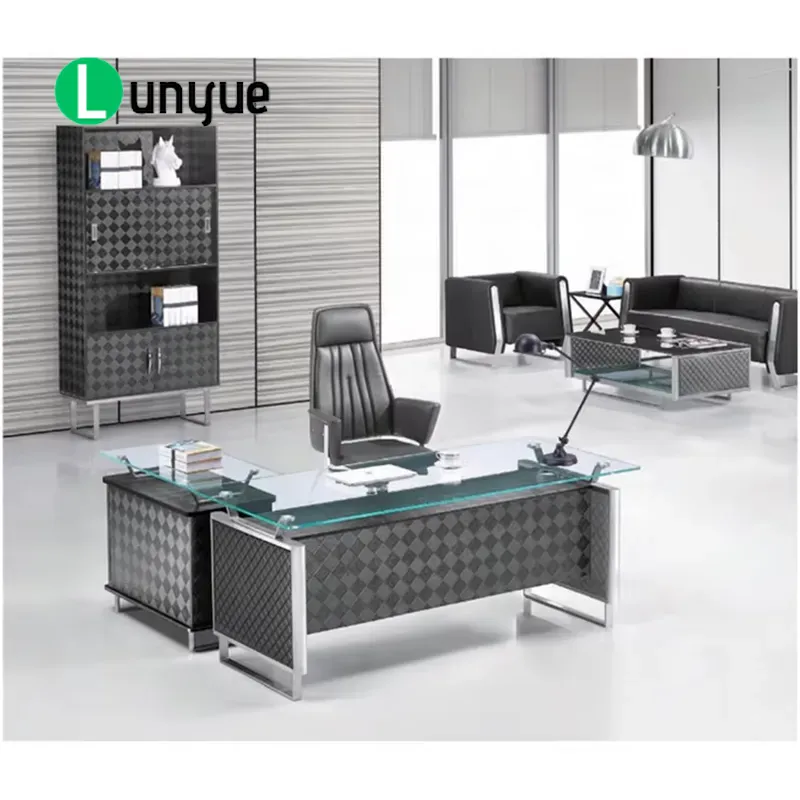 Modern Glass Executive Office  - Office Tech Furniture ulasan dan harga
