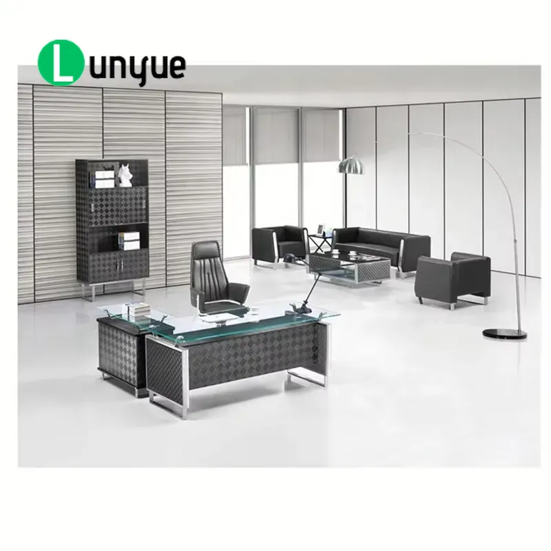 Modern Glass Executive Office  - Office Tech Furniture ulasan dan harga