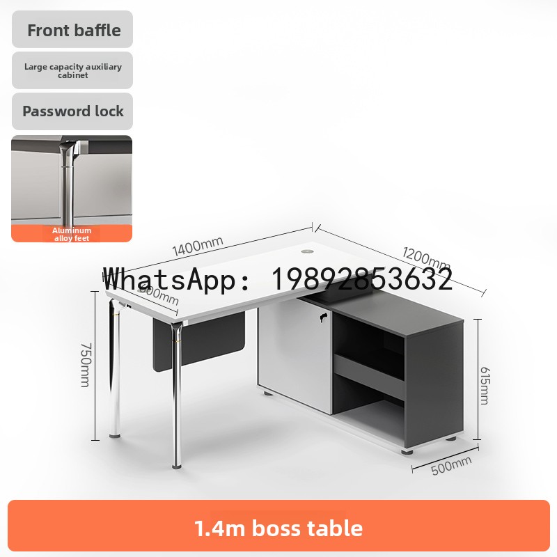 YFY Office Desk Simple Modern  - Office Tech Furniture ulasan dan harga