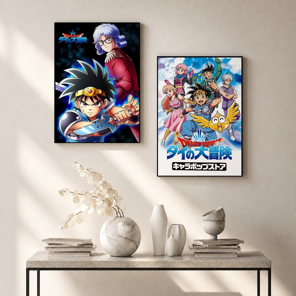 Dragon Quest RPG Poster HD pos - Office Quest ulasan dan harga