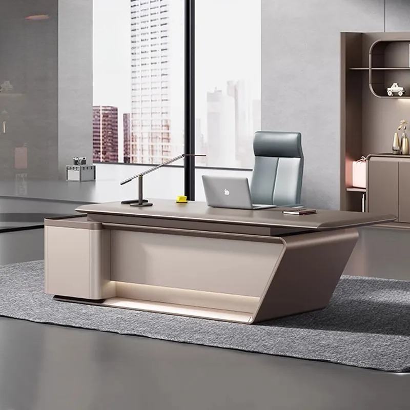 Modern Executive Desk and Chai - Office Tech Management ulasan dan harga