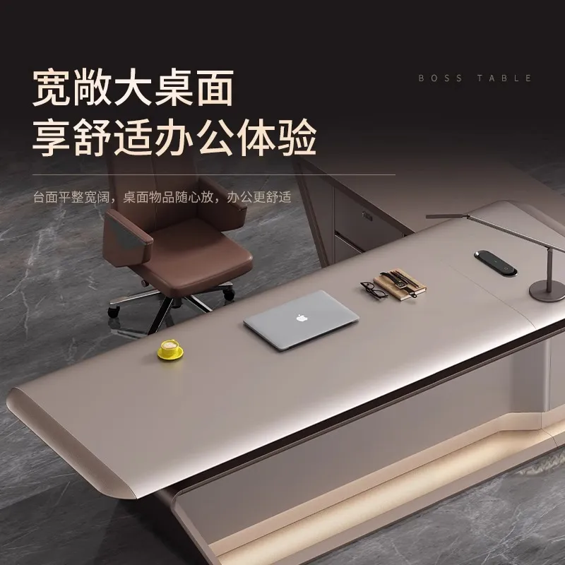 Modern Executive Desk and Chai - Office Tech Management ulasan dan harga